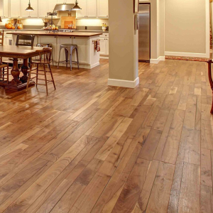 Modern Interiors with Classic Hardwood Flooring in Marina Dubai